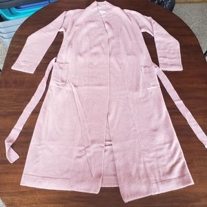 William's Sonoma Long 100% Cashmere Robe Size M